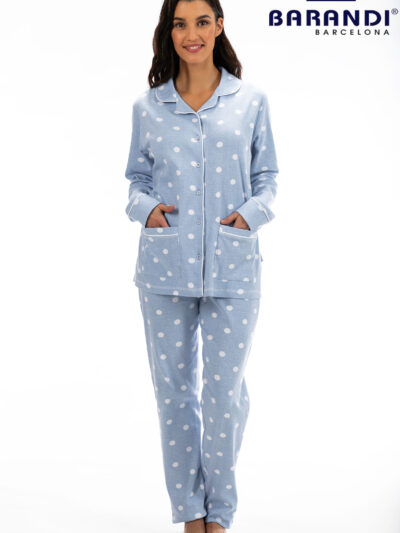 Pijama de mujer estampado de Barandi